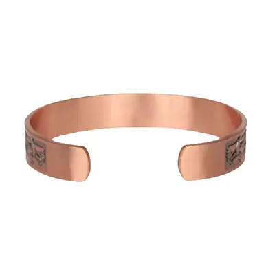 Grenzüberschreitender Bestseller Amazon rotes Kupfer magnetisches Armband Großhandel Europa und Amerika Retro einfaches Armband rotes Kupfer magnetisches Armband