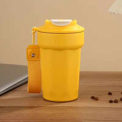 316 Stainless Steel Insulated Mug with Temperature Display, Large Capacity - 10