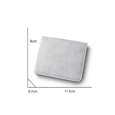 Imported Slim Men's Short Wallet, Soft Leather with Multiple Slots - 5