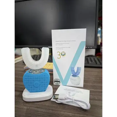 U tipi elektrikli diş fırçası, tam otomatik, yetişkin, sonik titreşimli - 10