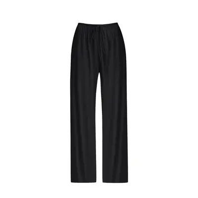 Women's Drawstring Wide-Leg Yoga Pants Thin Summer Model - 7
