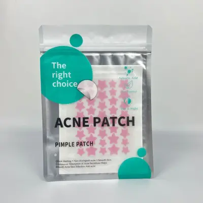 Colorful Star-Shaped Acne Patches, Hydrocolloid, Pus-Absorbing - 8