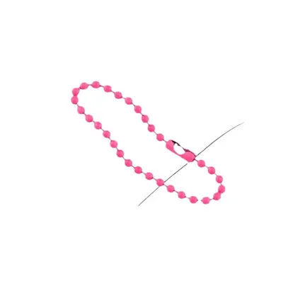 Multi-Colour Bead Chain, DIY Jewellery Accessory, Baked-Paint Iron Chain