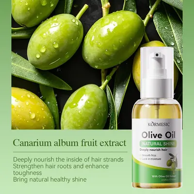 KORMESIC Olive Hair Care Oil for Soft, Smooth Hair - 3