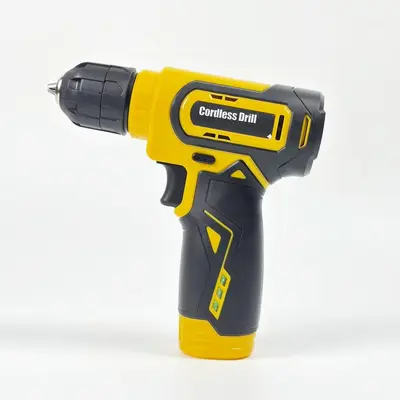 Industrie-Klasse Multifunktions-Elektrobohrer 8V, wiederaufladbar, elektrischer Schraubendreher-Set, Holzbearbeitung DIY Handbohrer