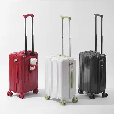 20 Inch Lightweight Silent Wheel Cabin Suitcase with Combination Lock - 2