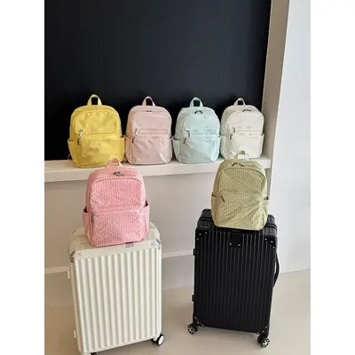 Lightweight Waterproof Women's Laptop Backpack for Travel and School