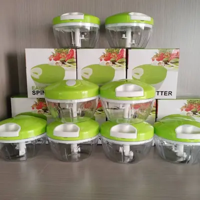 Manuel sebze kesici, sarımsak sıkacağı, halatlı tasarım - 4