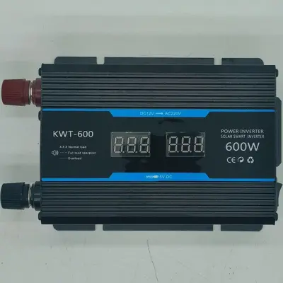 旭禾电子智能数显车载逆变器600W1200W2000W修正弦波逆变转换器 - 3