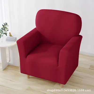 Direktverkauf vom Hersteller Dropshipping Milchseide hochelastische einzelne Sesselhusse für Schlafzimmer und Wohnzimmer erhältlich - 10