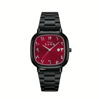 SABR Herrenarmbanduhr Quadrat Kalender wasserdicht Quarzuhr - 9