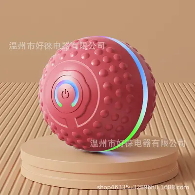 Silent Electric Bouncing Chew Ball Toy for Cats and Dogs - 10