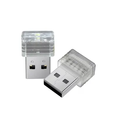 USB LED Car Ambient Light, 7 Colours, No Modification Required