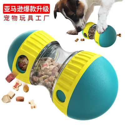 Rotating Slow Feeder Super Ball Dog Toy - 4