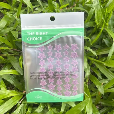 Farbige Stern-Akne-Patches Pus-absorbierendes Hydrokolloid - 11