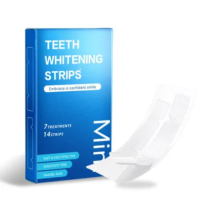 Enzyme Teeth Whitening Strips, Removes Yellow and Tobacco Stains - 6