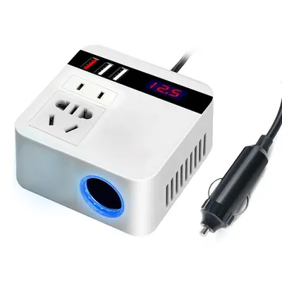 Araba invertörü 12V/24V - 110V/220V, güç dönüştürücü - 12