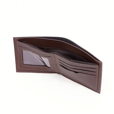 Herrenbrieftasche quer, viele Kartenfächer, Weichleder, große Kapazität - 4