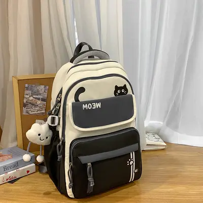 Large-Capacity Backpack for Middle and High School, Computer Compartment - 12