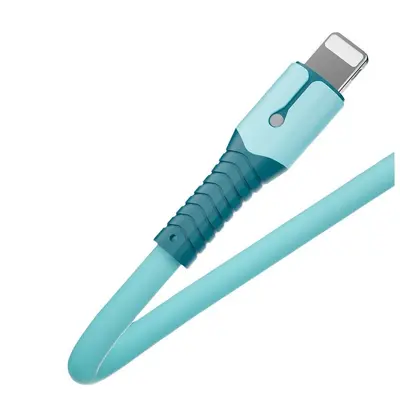 Apple Hızlı Şarj Veri Kablosu, Sıvı Silikon, iPhone 6s/7/8 Plus/XR/11/12/13 Uyumlu