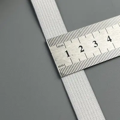Elastikband 4 cm hohe Elastizität Schwarz Weiß Bekleidungszubehör - 8