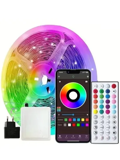 Grenzüberschreitende 24V-Lichtstreifenset mit 44 Tasten-Infrarot-Bluetooth-Magischer Lichtstreifen LED-Lichtstreifen Weihnachts-RGB-Lichtstreifen Atmosphärenlicht - 7