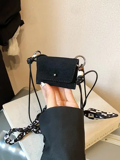 Vintage mattierte kompakte elegante Umhängetasche 2025 Herbst alltägliches Design Mini vielseitige Handtasche kleine quadratische Tasche