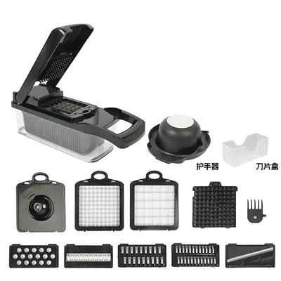 Cross-border Multifunctional Vegetable Chopper Kitchen Vegetable Grater Potato Shredder Slicer Vegetable Cutting Tool Vegetable Cutter - 11