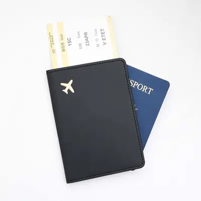 PU Passport Holder, Travel Document Wallet, Card Sleeve, Customizable