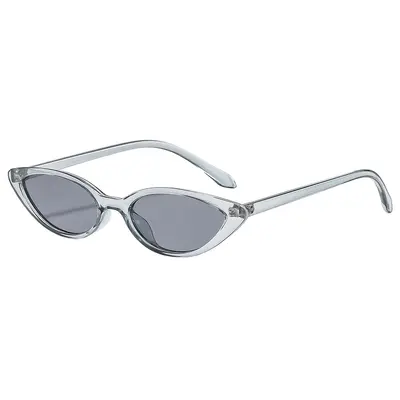 Retro Cat-Eye Women's Sunglasses, Small Triangle Frame, UV Protection - 6