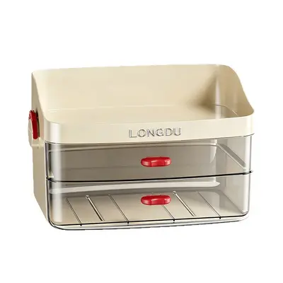 Cosmetics storage box, multi-layer drawer organizer, large capacity