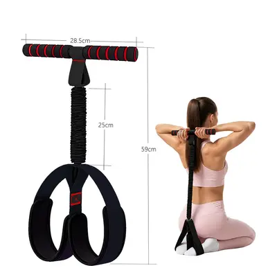 Multifunktionaler Fußpedal-Expander für Heimfitness und Sit-ups