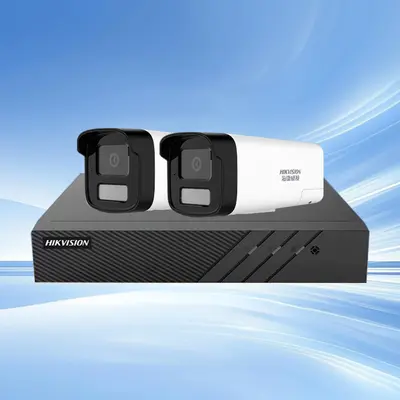 Hikvision-Sicherheitskamera-System 4MP, Vollfarbe, Mikrofon, Mobilüberwachung - 7