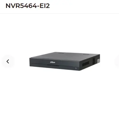 64-Kanal NVR Videorekorder Dahua Englische Internationale Version NVR5464-EI2 Netzwerk-Festplattenrekorder 4-Bay