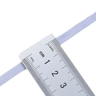 4 cm Flat Elastic Band for Woven Waistbands, 3 mm, 10 m - 11