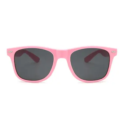 Colorful Oversized Frame Adult Sunglasses, Square Frame - 5