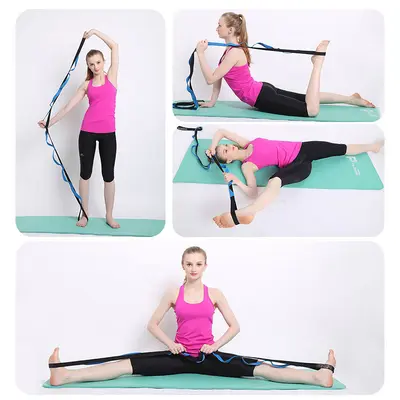 Iyengar Yoga Kayışı 2 Metre Esnemeyen Pamuklu
