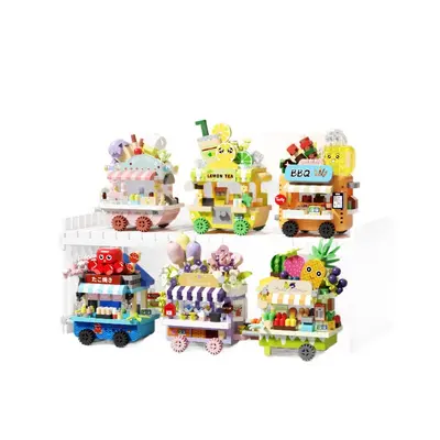 Compatible Building Block Set, Street Scene Hamburger Shop Small Toy - 5