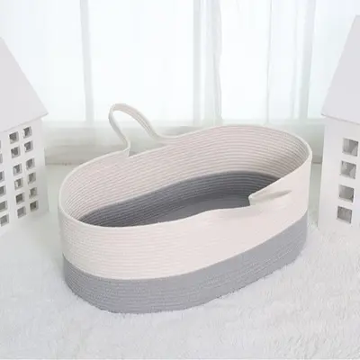 Cotton Rope Baby Portable Handheld Basket - 9