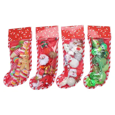 Cat Toy Christmas Assorted Set, PE Packaging - 5
