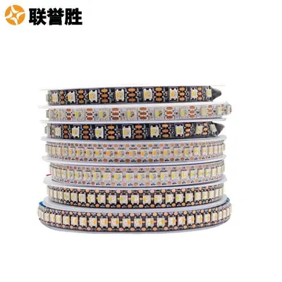 LED全彩SK6812RGBW内置IC芯片5050四色灯珠贴片5V可编程幻彩灯带