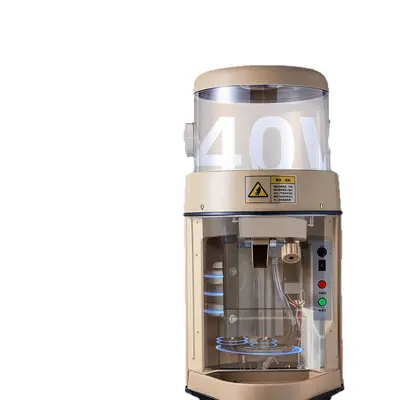 Shaved Ice Machine Soundproof Snow Ice Blender Commercial Milk Tea Shop Coffee Shop With Cover Multifunctional Mixer Smoothie Machine Crushed Ice Machine