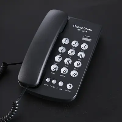 KXT-3014 ofis ve ev sabit hat telefonu, LOGO baskılı - 7