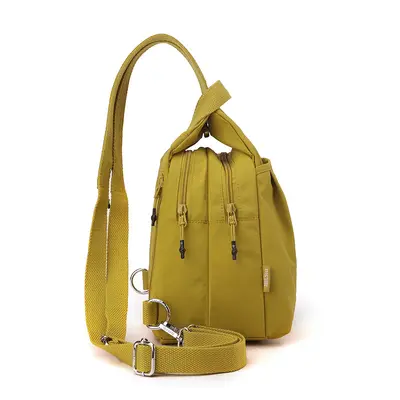 Women's Washed Canvas Backpack, Lightweight, Large Capacity Commuter Bag - 3