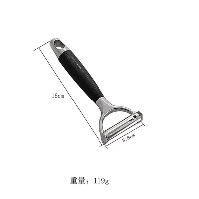 Zinc alloy vegetable peeler with non-slip handle - 9