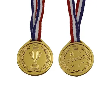 Kindergarten Star Medal Set, Gold Silver Bronze Reward Toys - 12