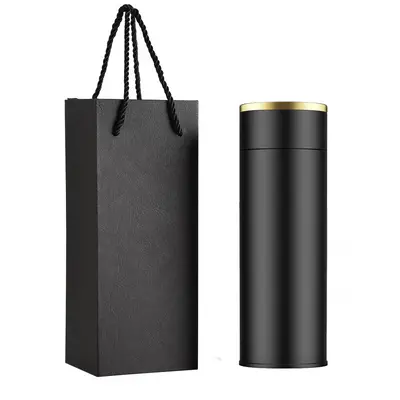 Edelstahl-Isolierbecher 316, mit Logo-Druck, Geschenkbox - 11