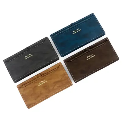 MenBense Men's Long Wallet, Large Capacity, Multi-Card Slots - 2