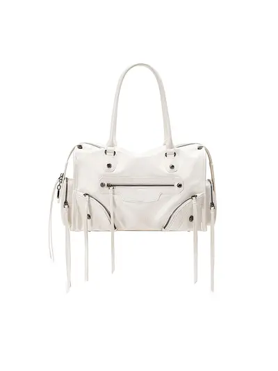 Women's Retro Motorcycle Small Square Bag with Rivets, Single Shoulder, Summer 2026 - 8