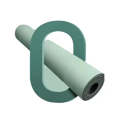 Rutschfeste dicke Yogamatte, geruchlos, stoßdämpfend - 6